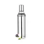 Crystal Stainless SteelÂ Oil Pourer/Dispenser 1 Litres Silver
