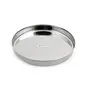 Coconut Stainless Steel Dinner Plate/Thali - 6 Qty - Diameter - 10 Inch