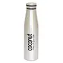 Coconut Stainless Steel Spring Water Bottle/College Bottle/School Bottle/Gym Bottle/Office Bottle - 750ML Silver