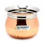Coconut Stainless Steel - Cookware/Iveo Hammered Handi -1 Unit - Capacity - 1400 ML