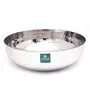 Coconut Stainless Steel Hammered Taasla/Kadhai (Without Handle & Lid) Heavy 18 Guage - Diamater - 8 Inches