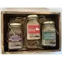 Artisan Palate Winter Gift Hamper 3 Bottles in Wooden Tray CT02