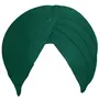 Sikh Cotton Turban for Men | Cadmium Green Color | 8 MTS Stitched Punjabi Pagri