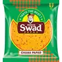 Swad Papad Chana Special Papad (Medium Spicy Authentic Rajasthani Taste 100% Crispy Tasty, Fried Or Roasted, With Pickle Or Chutney) Channa Dal Papad Snack 400G