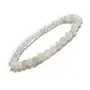 Rainbow Moonstone Bracelet 6 mm Round Bead Reiki Healing Crystal Bracelet for Unisex (Color : White)