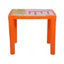 Cello Scholar Two Seat Senior Study/Play Table for Kids from 3-10 Years(Orange)