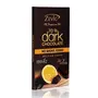 70% Dark Belgian Stevia Chocolate With Zesty Orange, 90 Gm (3.17 Oz) - 18 Pieces - Pack Of 2 By Zevic